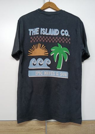 Camiseta Springfield Negra Talla M