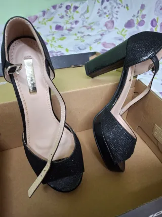 Zapatos de fiesta negros talla 37