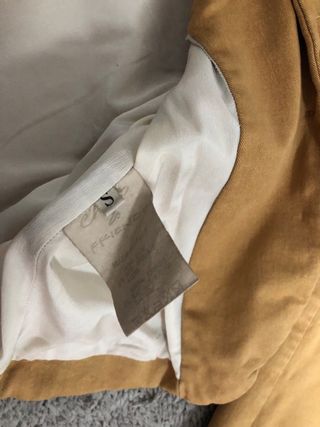 Giacca blazer donna marrone velluto taglia S