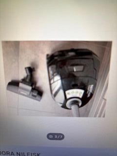 Aspiradora Nilfisk Negra