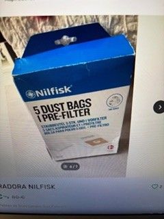 Aspiradora Nilfisk Negra