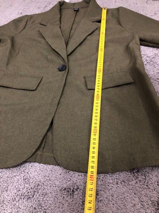 Giacca blazer SHEIN donna verde taglia L