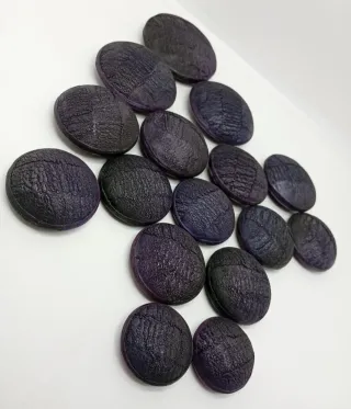 16 Bottoni vintage bombati anni 60 Space