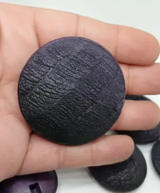 16 Bottoni vintage bombati anni 60 Space