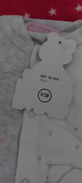 Pelele de bebé con ositos