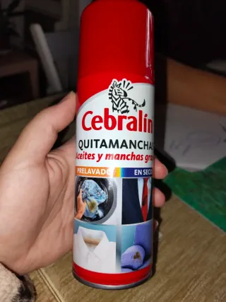 Cebralin Quitamanachas Aceites y Manchas Grasa