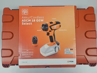 Taladro y atornillador a batería FEIN ASCM 18 QSW