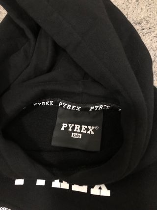 Felpa Pyrex donna nera con paillettes taglia XS