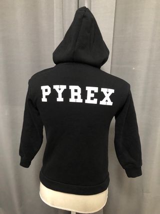 Felpa Pyrex donna nera con paillettes taglia XS