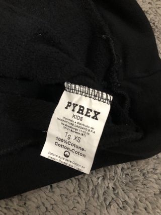 Felpa Pyrex donna nera con paillettes taglia XS