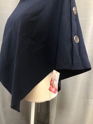 Coprispalle blu taglia unica