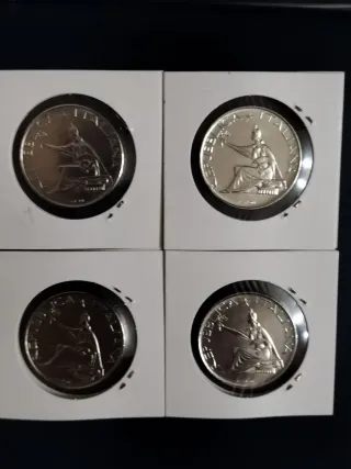 n. 4 lire 500 Quadriga 1961 SPL/FDC