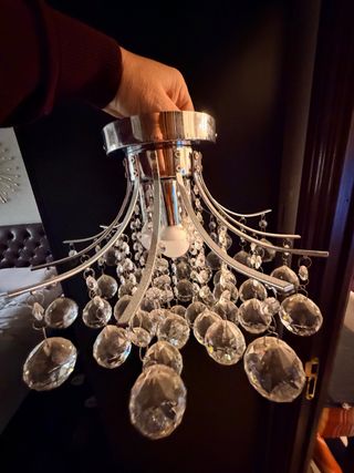 Lampada da soffitto a cristallo sospeso