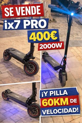 Patinete Eléctrico IX7 Pro 2000W