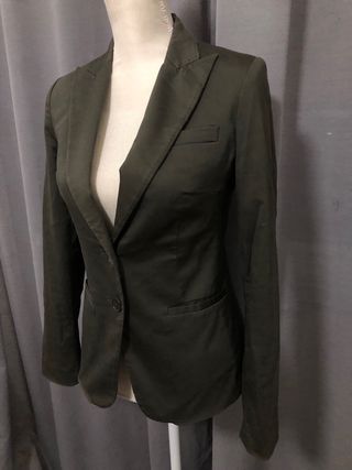 Blazer H&M Verde Taglia 34