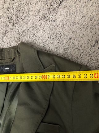 Blazer H&M Verde Taglia 34