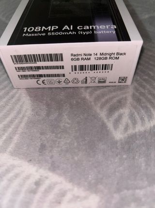 Xiaomi Redmi Note 14 Nero