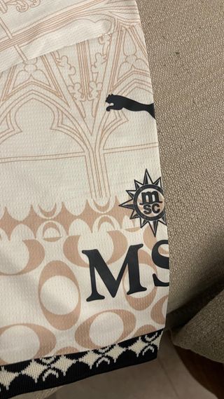 Camiseta Puma AC Milan Beige Talla M