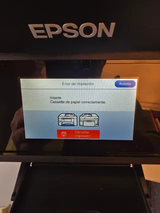 Impresora Epson WorkForce Pro WF-4820 para piezas