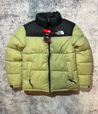 The North Face Nuptse S Nero/Verde