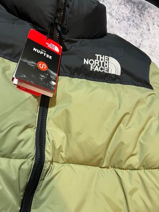 The North Face Nuptse S Nero/Verde