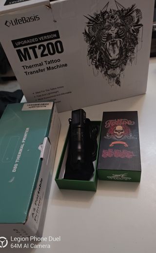 Pack Impresora Térmica y Máquina Tattoo