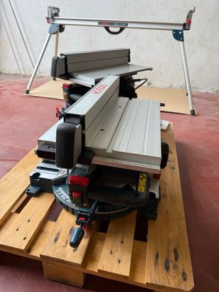 Ingletadora Bosch GTA 3700 con mesa.