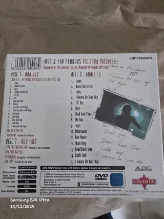 Iggy Pop & The Stooges - Escaped Maniacs DVD+CD