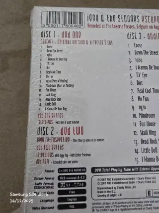 Iggy Pop & The Stooges - Escaped Maniacs DVD+CD