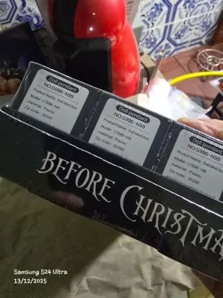 24 Miniaturas Nightmare Before Christmas