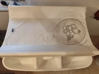 Vasca e fasciatoio CAM per neonati