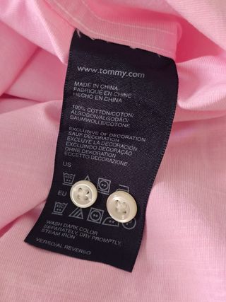 CAMICIA UOMO TOMMY HILFIGER. TAGLIA L