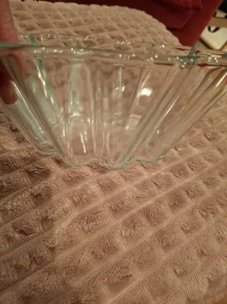 Molde Flan Pyrex Vidrio 20cm Vintage