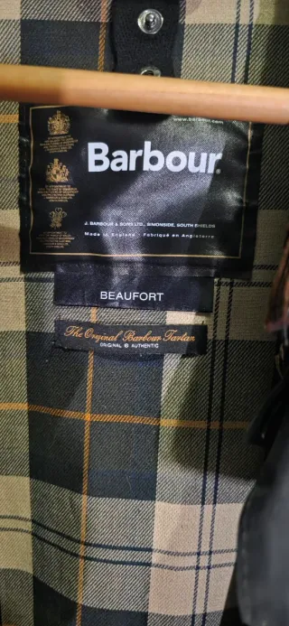 Chaqueta Barbour Beaufort XXL Verde Sage