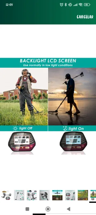 Detector de Metales Profesional