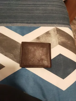 Cartera hombre marrón a estrenar