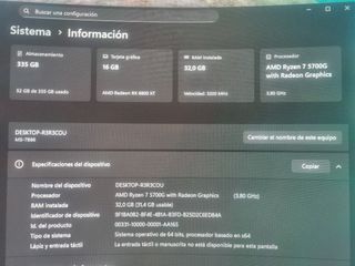 Ordenador PC Gaming AMD MSI