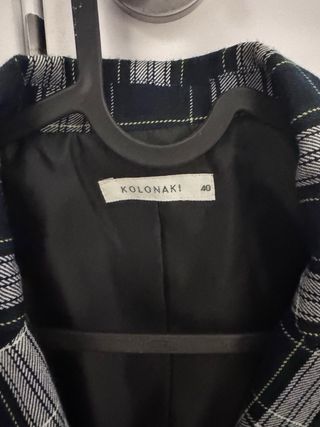 Conjunto Tartán Blazer y Pantalón