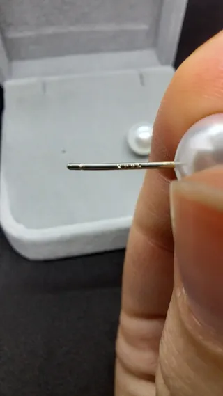 Pendientes Perla 10mm Plata 925