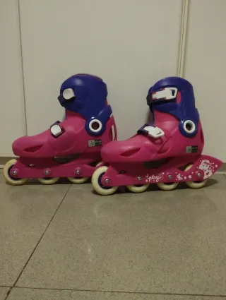 Patines Oxelo Rosas Talla 32-34