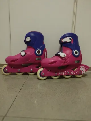 Patines Oxelo Rosas Talla 32-34