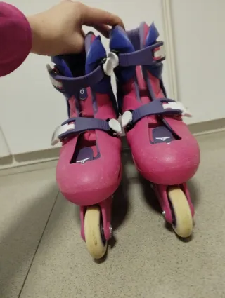 Patines Oxelo Rosas Talla 32-34