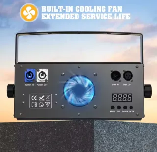 8 blinder 2x100w novos