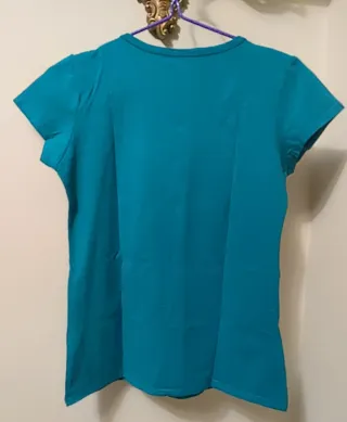 Camiseta verde turquesa FITTIWAY talla M