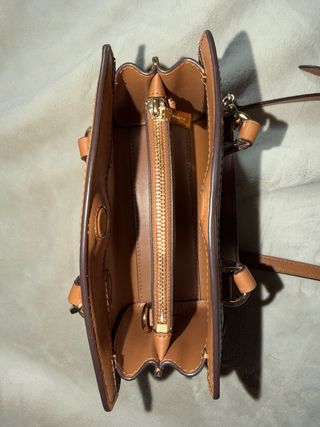 Bolso Michael Kors Beige y Marrón. un solo uso