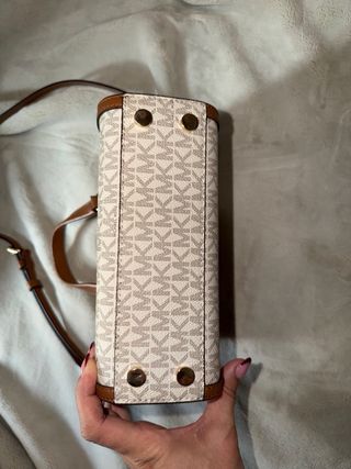 Bolso Michael Kors Beige y Marrón. un solo uso