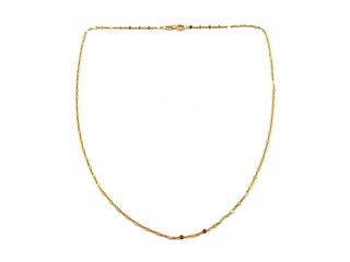 cadena oro 18k 22cm
