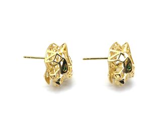 pendientes oro 18k con circonita