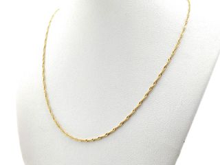 cadena oro 18k 20cm