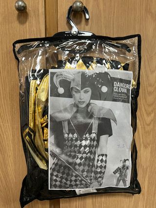 Disfraz Dangerous Clown Talla Única